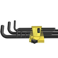 Produktbild för Wera 05022171001, Insexnycklar med L-handtag, set, Brittiska...