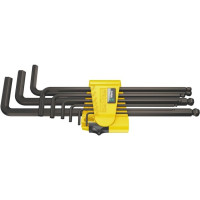 Produktbild för Wera 05022171001, Insexnycklar med L-handtag, set, Brittiska...
