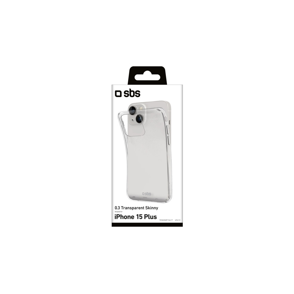 Produktbild för SBS TESKINIP1567T, Mobilskal, Apple, iPhone 15 Plus, 17 cm (...