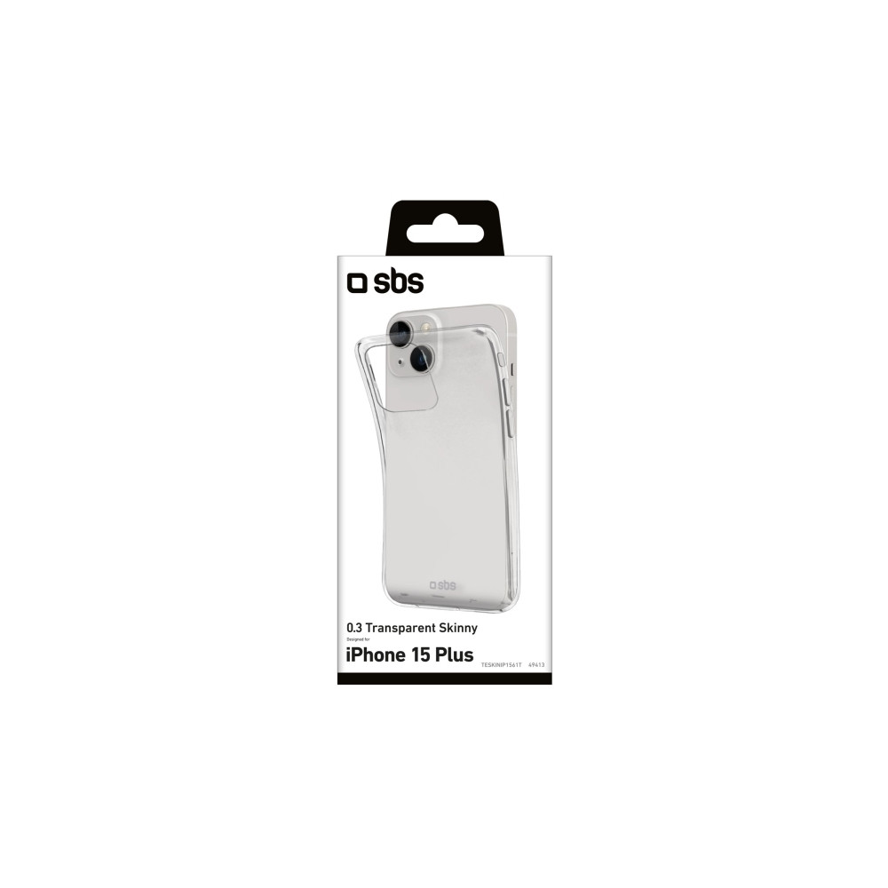 Produktbild för SBS TESKINIP1567T, Mobilskal, Apple, iPhone 15 Plus, 17 cm (...
