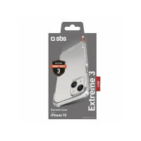 Produktbild för SBS Extreme X3, Mobilskal, Apple, iPhone 15, 15,5 cm (6.1"),...
