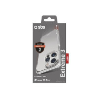 Produktbild för SBS TEUNBKEX3IP1561P, Mobilskal, Apple, iPhone 15 Pro, 15,5...