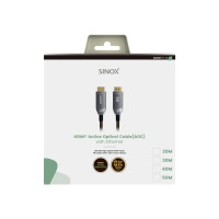 Produktbild för Sinox SHD030720, 20 m, HDMI typ A (standard), HDMI typ A (st...