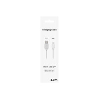 Produktbild för Sinox SOE01320, 3 m, USB C, USB A, USB 2.0, 0,48 Gbit/s, Vit