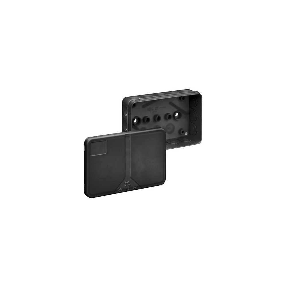 Produktbild för Förgreningsdosa 2,5 mm², 2K-16-L/W 130x85x37 mm med 19 membr...