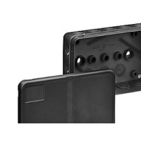 Produktbild för Förgreningsdosa 2,5 mm², 2K-16-L/W 130x85x37 mm med 19 membr...
