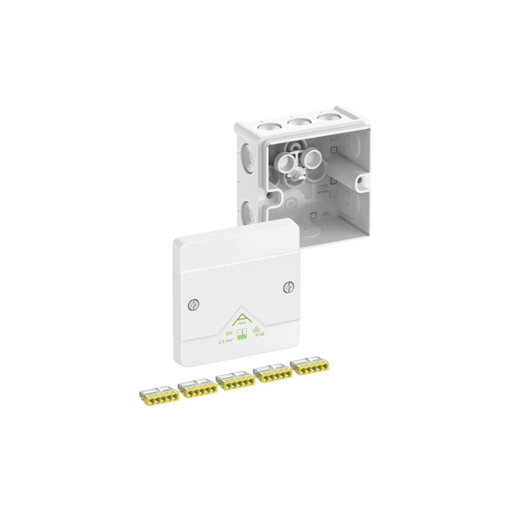 Produktbild för Spelsberg Abox 025-2,5²/ W fördelningsdosa (L x B x H) 87 x...