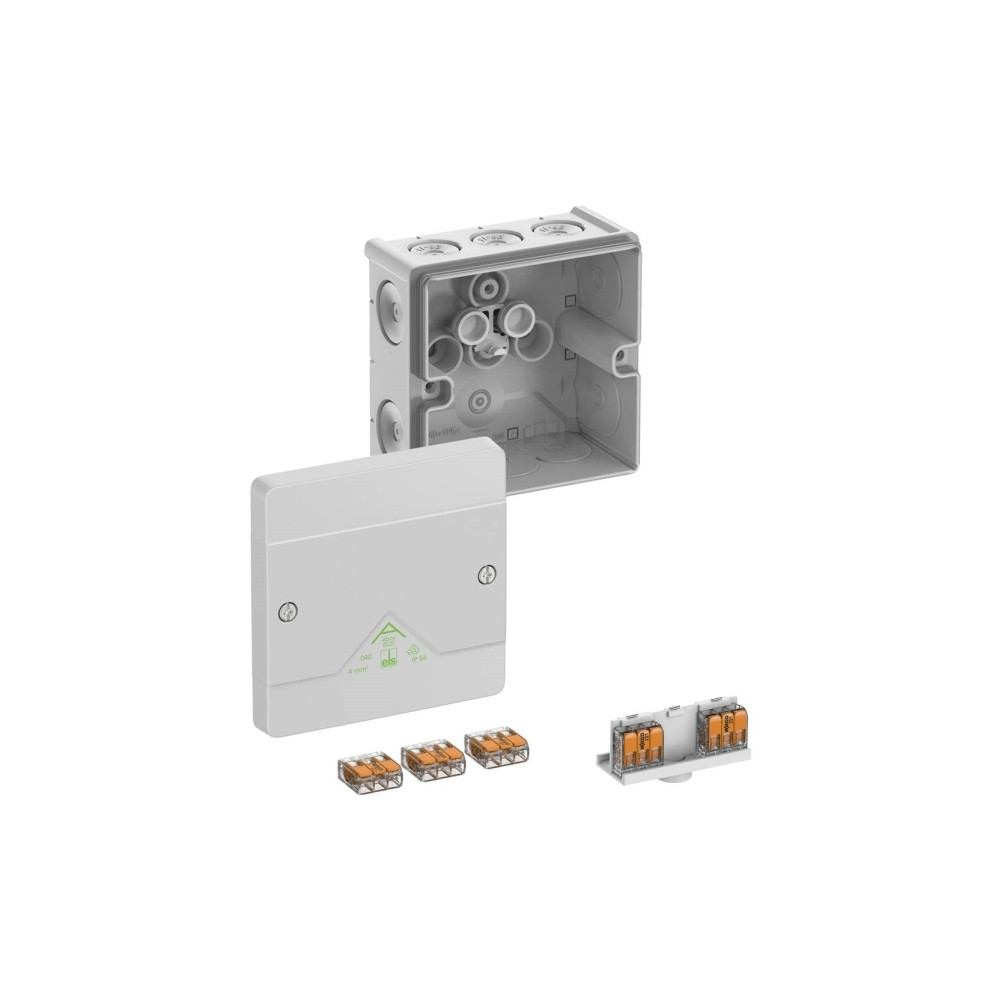 Produktbild för Spelsberg Abox SLK-4² fördelningsdosa, IP66, IK07, invändig,...