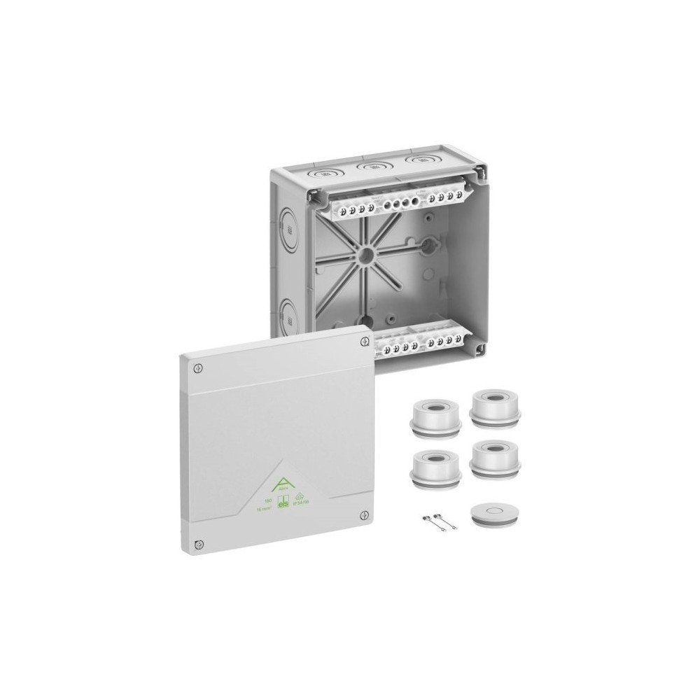 Produktbild för Spelsberg Abox 160-16² fördelningsdosa (L x B x H) 182 x 182...