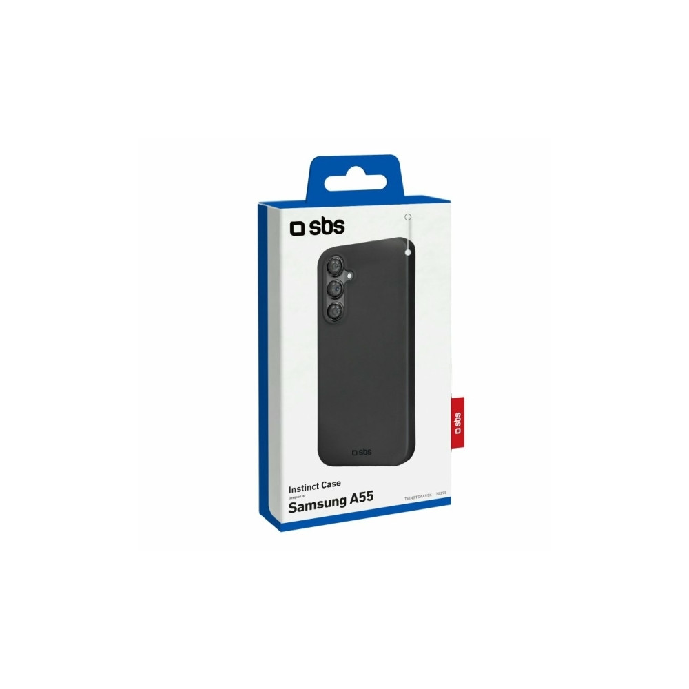 Produktbild för SBS TEINSTSAA55K, Omslag, Samsung, Galaxy A55, 16,8 cm (6.6"...