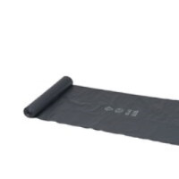 Produktbild för Avfallssäckar, 100 l, 70 x 110 cm, 55 my svart, rulle med 10...
