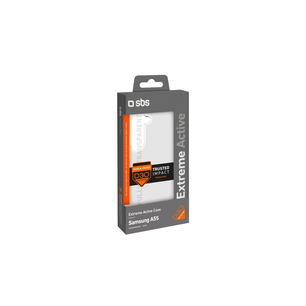 Produktbild för SBS TED3OCOVSAA55, Omslag, Samsung, Galaxy A55, 16,8 cm (6.6...