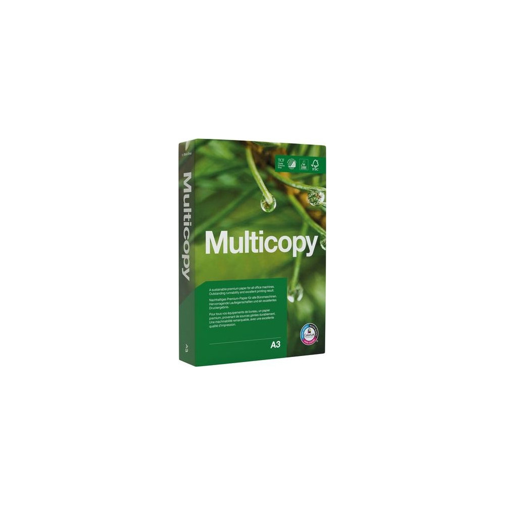 Produktbild för Multifunktionspapper MultiCopy Original, A3, 80 g, vitt