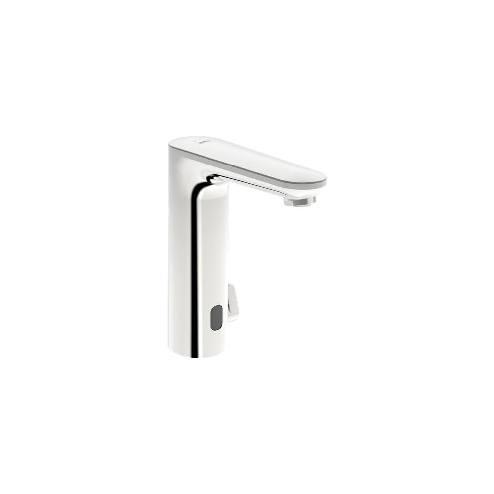 Produktbild för Oras Electra beröringsfri tvättställsblandare 3V, 124 mm pip...