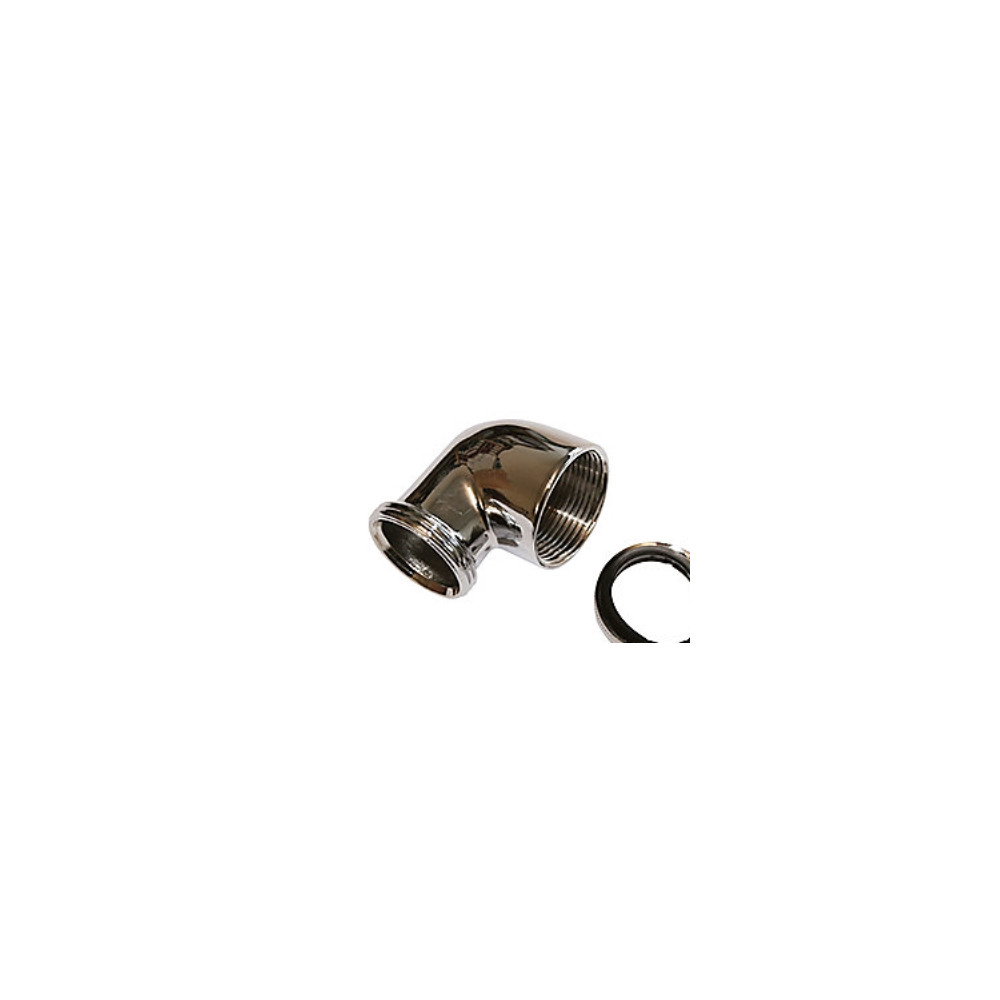 Produktbild för Primeo avloppsvinkel 1.1/4x32mm m. omlott, spännhylsa och pa...