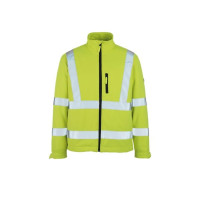 Produktbild för MASCOT 08005-159-17, Jacka, Man, Vit, Gul, L, Polyester, 265...