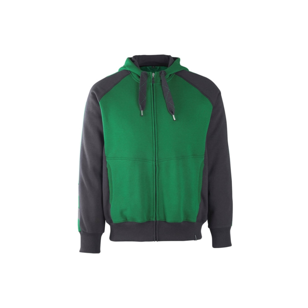Produktbild för MASCOT 50566-963-0309-XS, Huvtröja, Alla kön, Svart, Grön, X...