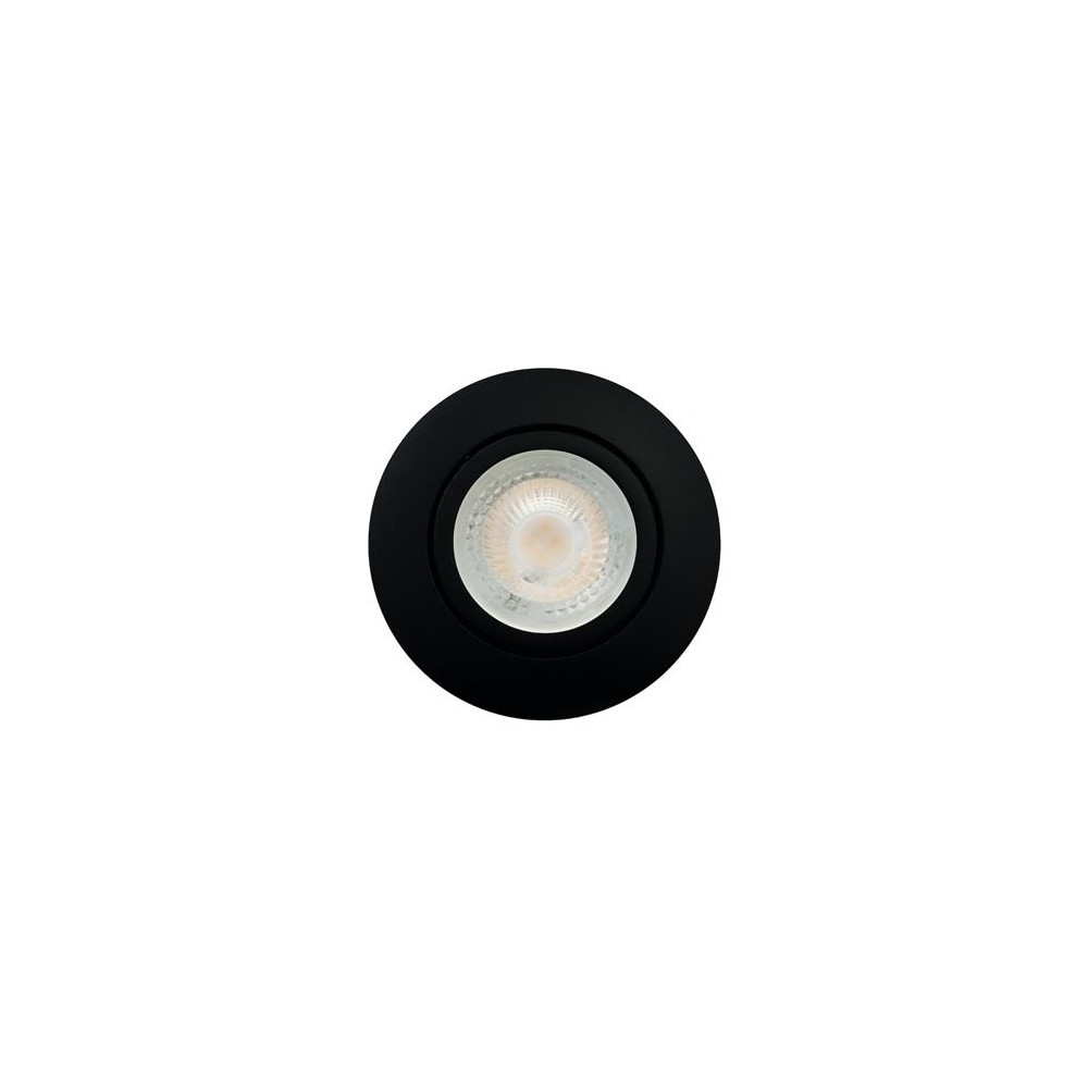 Produktbild för Luna Quick install 2.0 downlight ISO GU10 matt svart 2700K 3...