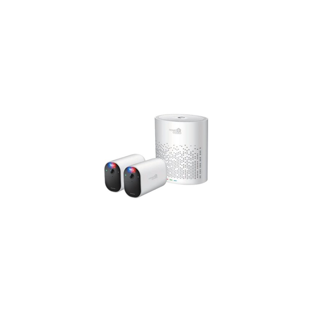 Produktbild för Homeguard Smart Deterrence NVR + kamera(/or) - trådlös (802.11b, 802.11g, 802.11n) - växelströmsdriven, batteridriven