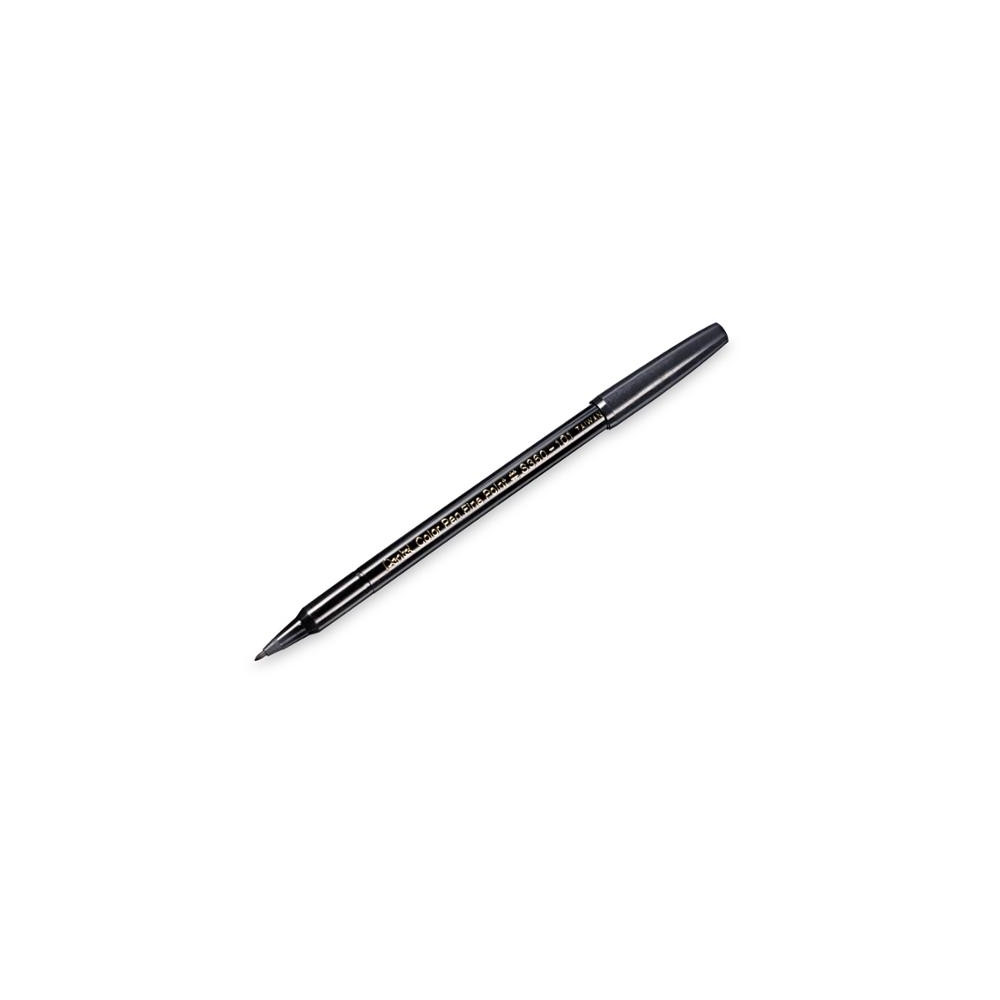 Produktbild för Fiberpenna Pentel S360 fine 0,8 mm blå