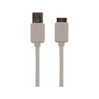 Produktbild för i-Media - USB-kabel - Micro-USB typ B till USB typ A - 1 m