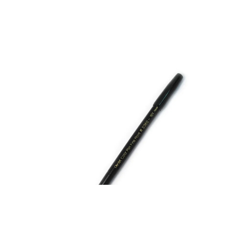 Produktbild för Fiberpenna Pentel S360 fin svart