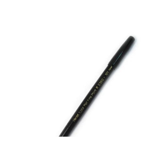 Pentel Fiberpenna Pentel S360 fin svart