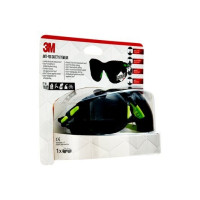 Produktbild för 3M Schutzbrille S1GGC1 Grau Grün, Skyddsglasögon, Monterings...