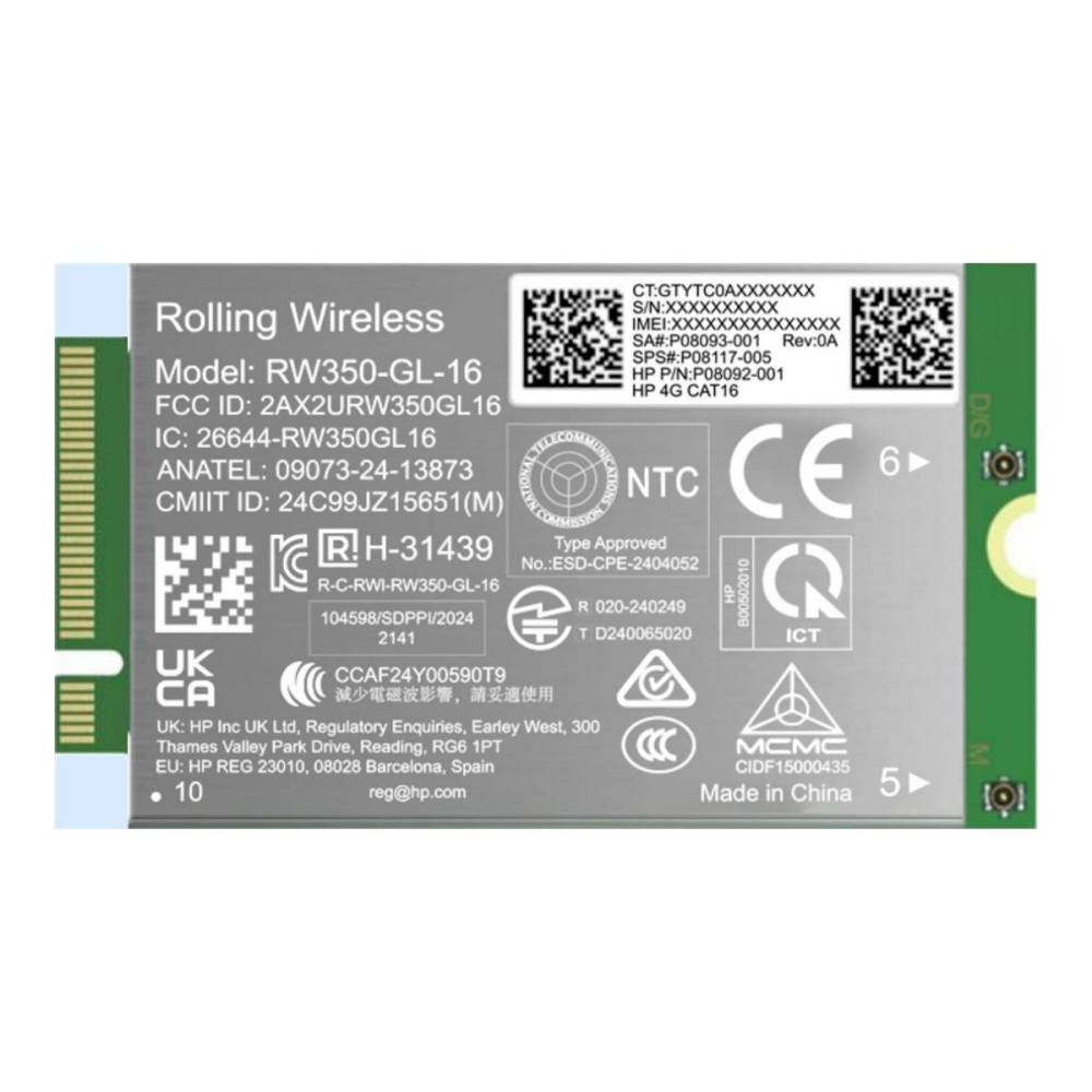 Produktbild för HP - trådlöst mobilmodem - 4G LTE Advanced Pro