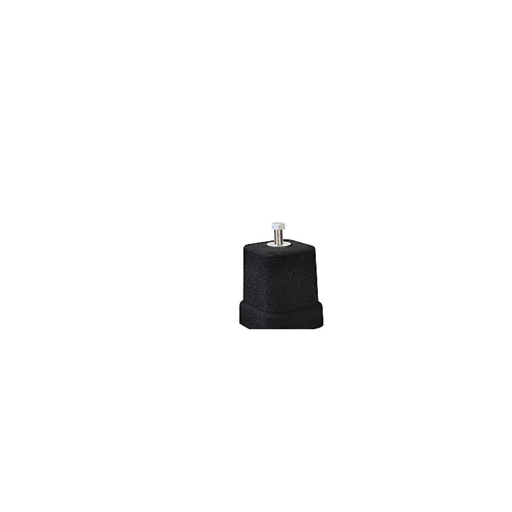 Produktbild för Tekno 150 | 1 set, 4 st gummifötter | 80x80x80 mm | svart |...
