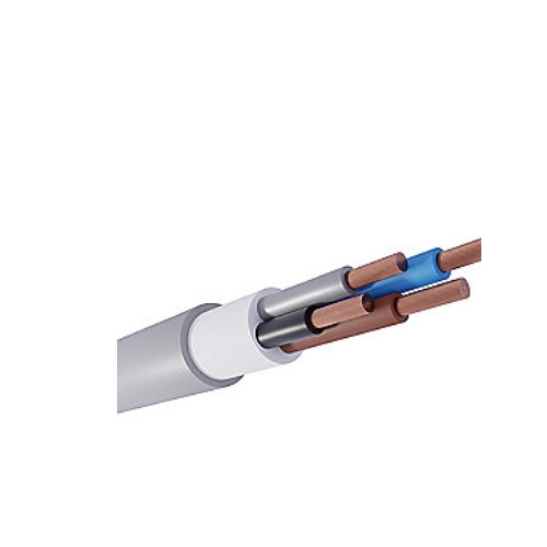 JMV CABLES A/S Hf Flex 4X50 installationskabel, Cu, grå, TR 500, för avklip...