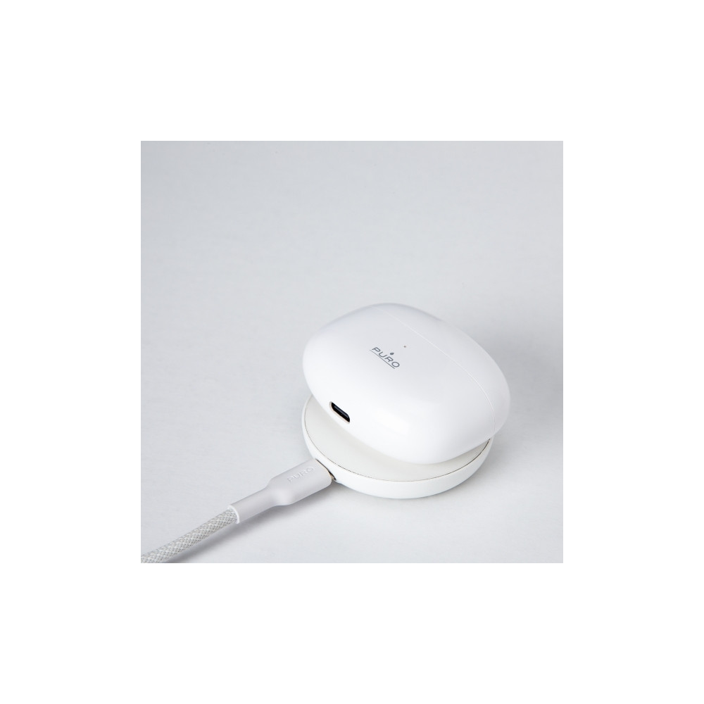 Produktbild för PURO PUCUSBCMAG2WHI, inomhus, USB, Trådlös laddning, 1,5 m,...