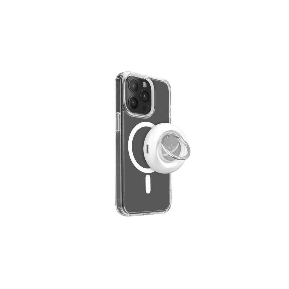 Produktbild för PURO PUCUSBCMAG2WHI, inomhus, USB, Trådlös laddning, 1,5 m,...