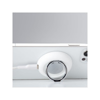Produktbild för PURO PUCUSBCMAG2WHI, inomhus, USB, Trådlös laddning, 1,5 m,...