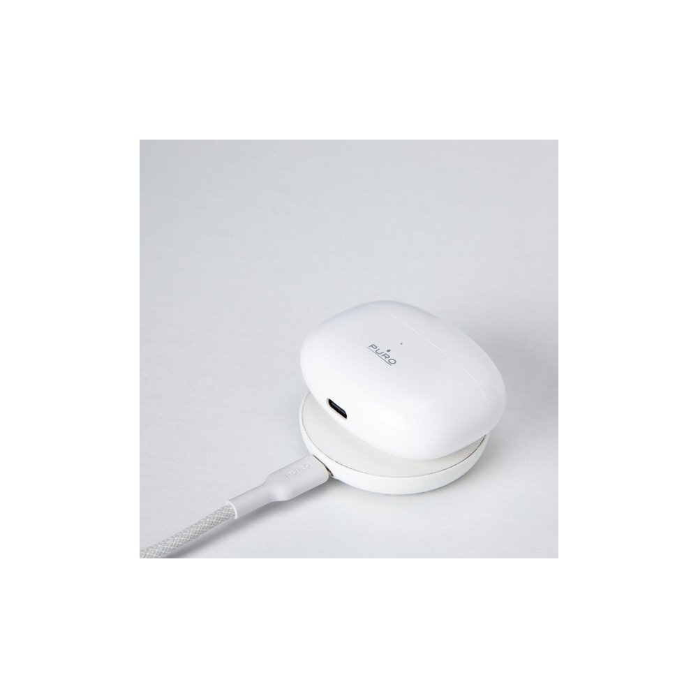 Produktbild för PURO PUCUSBCMAG2WHI, inomhus, USB, Trådlös laddning, 1,5 m,...