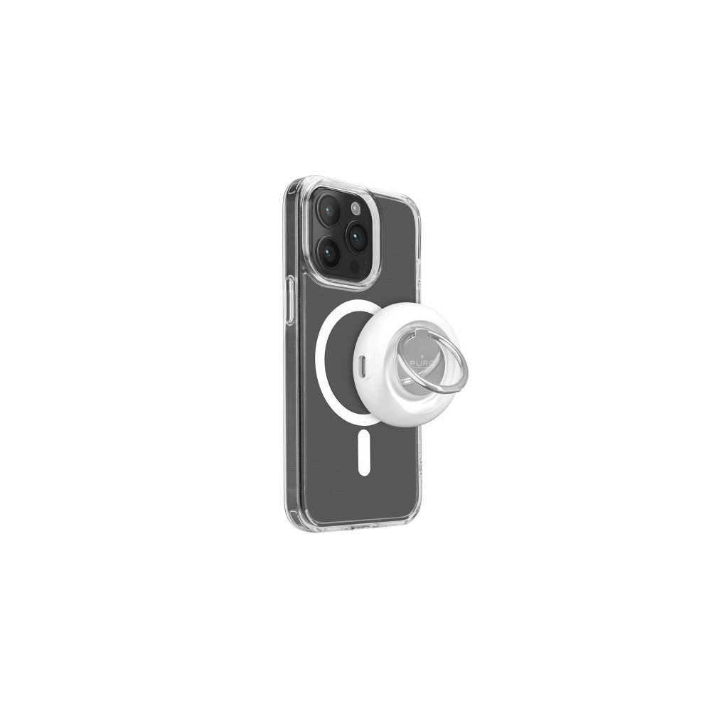 Produktbild för PURO PUCUSBCMAG2WHI, inomhus, USB, Trådlös laddning, 1,5 m,...