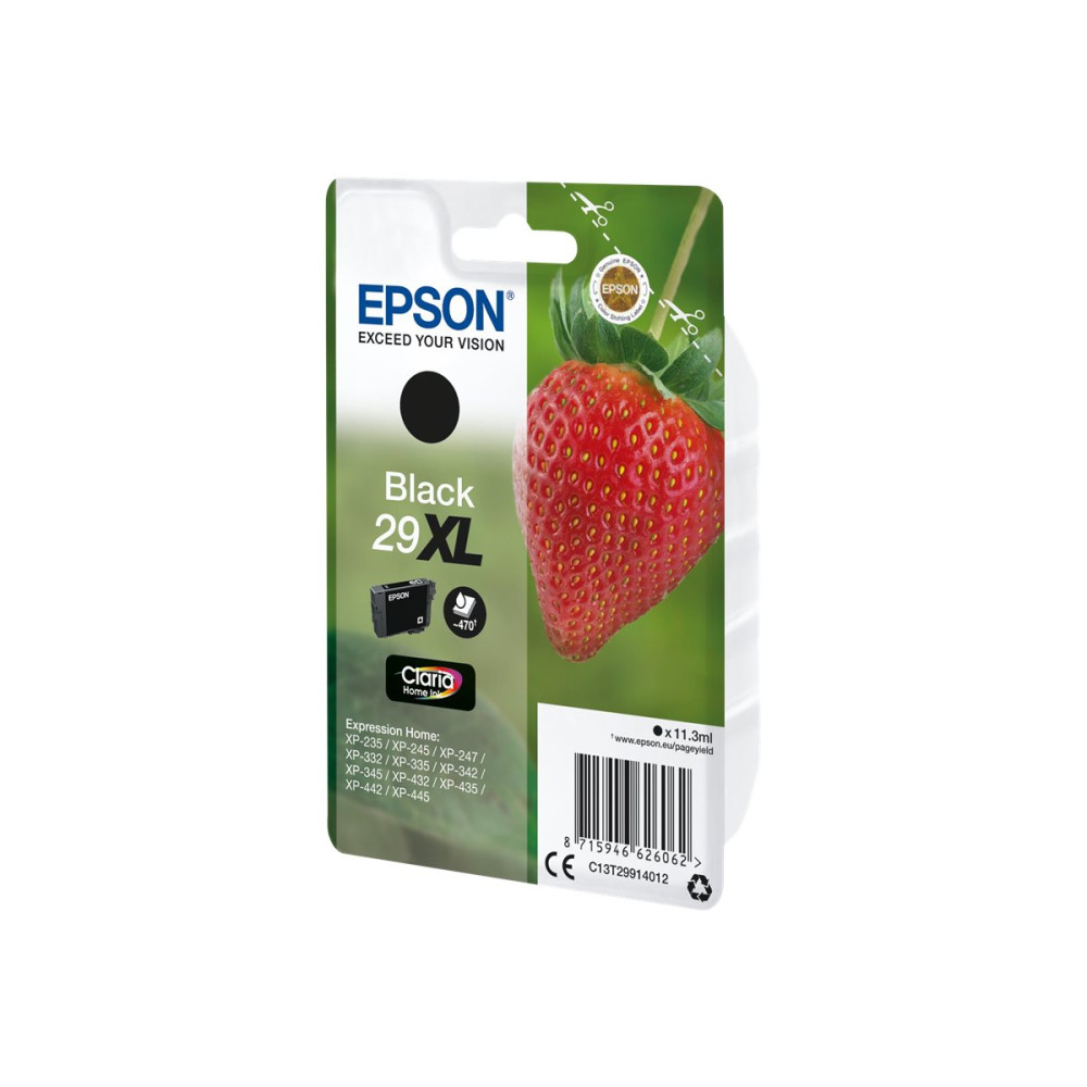 Produktbild för Epson 29XL - XL - svart - original - bläckpatron