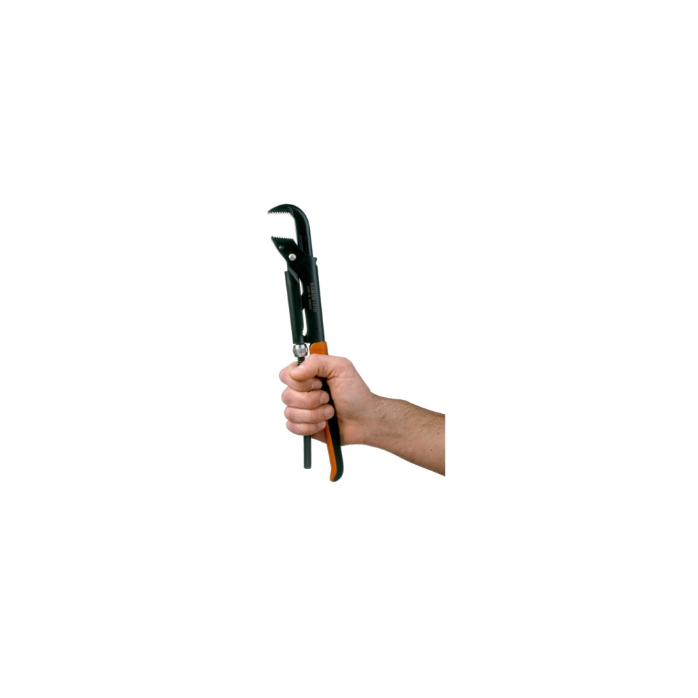 Produktbild för Bahco Universalrörtång, Svart, Orange, Svart, 6,6 cm, 90°, 3...