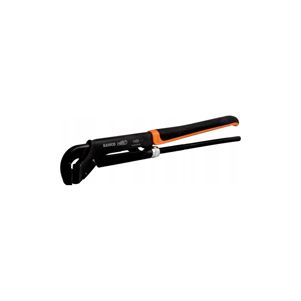 Produktbild för Bahco Universalrörtång, Svart, Orange, Svart, 6,6 cm, 90°, 3...