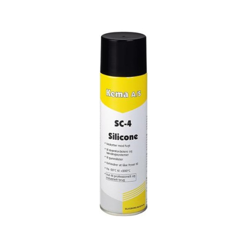 ITW KEMA Siliconespray SC-4 500ml spraytil smøring af kunststofl...