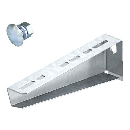 OBO Bettermann OBO konsol MWA 12 FS för kabelstege bredd 110 mm, elgalvanis...