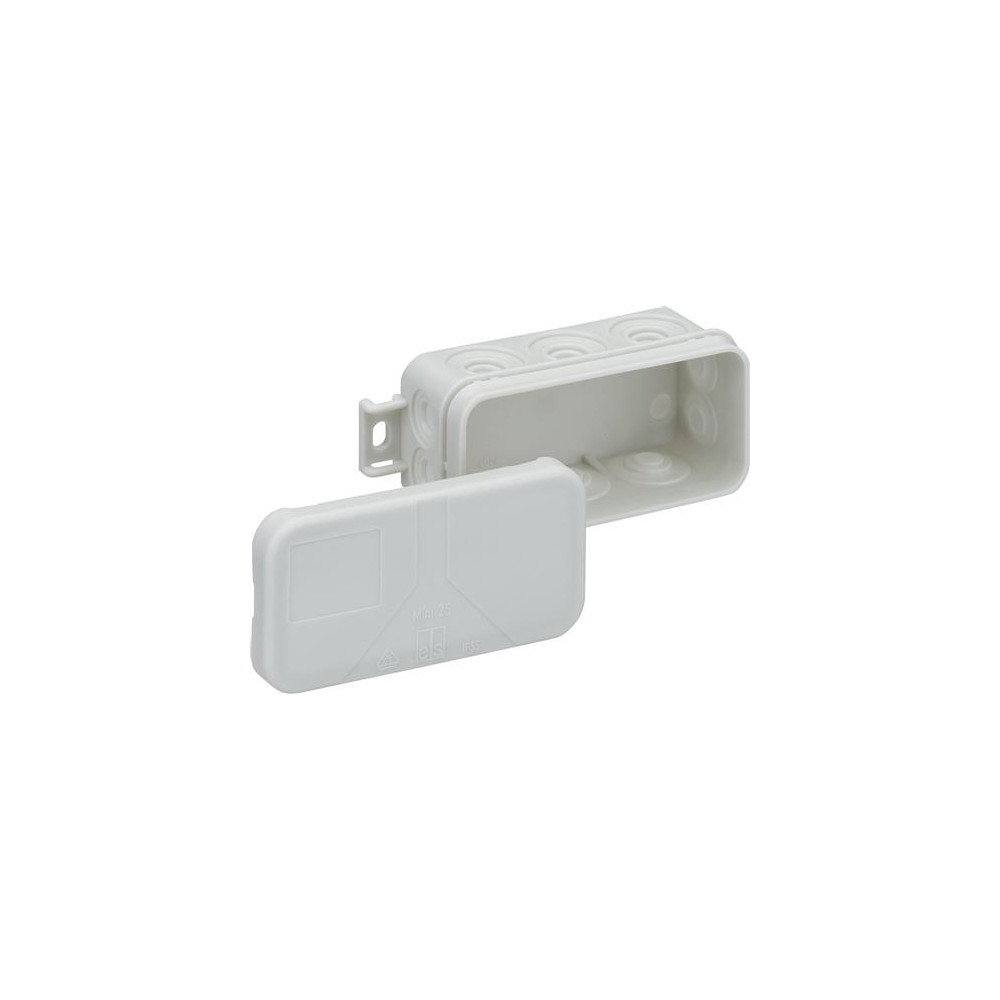 Produktbild för SPELSBERG kopplingsdosa Mini 25 89x43x37 mm IP55 halogenfri...