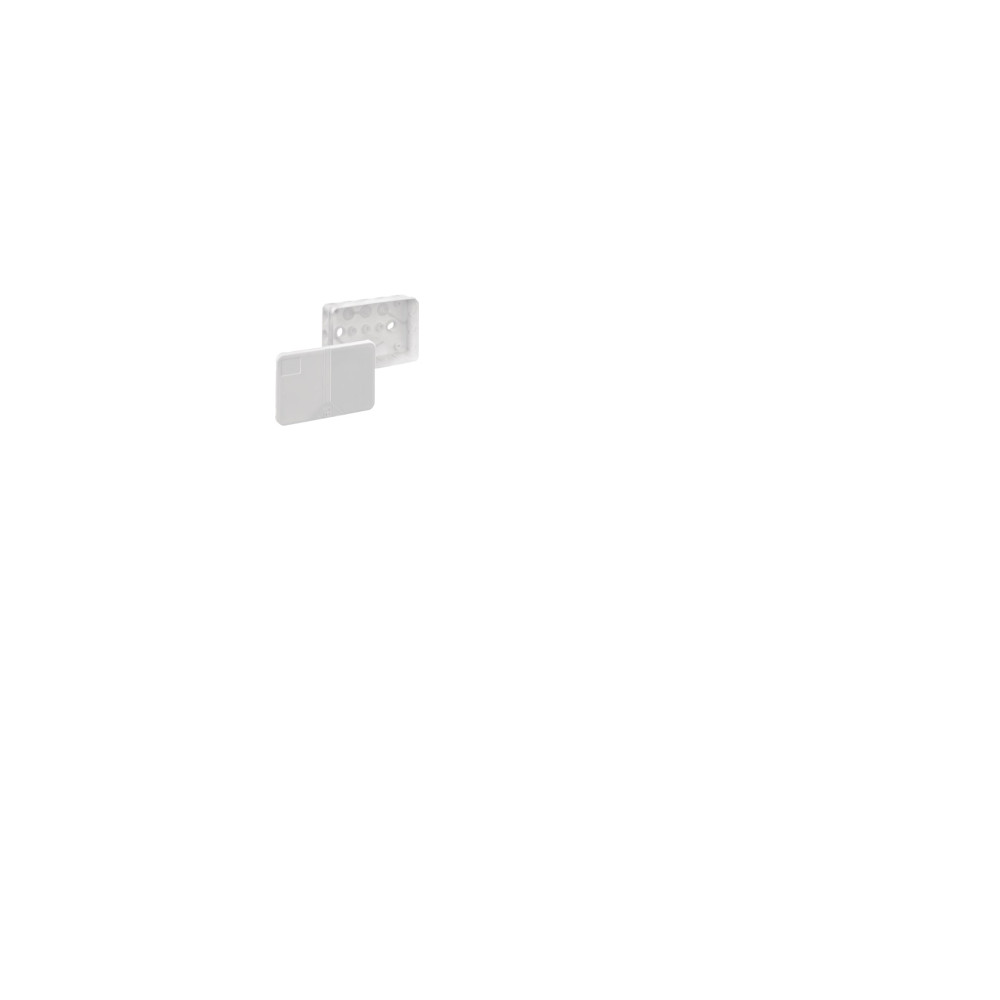 Produktbild för Förgreningsdosa 2,5mm² 2K-16-L/W 130x85x37mm m/19 membraner...
