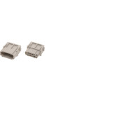 Produktbild för HARTING HAN DD-modul 6B, 10B, 16B, 24B för 12 krympbussninga...