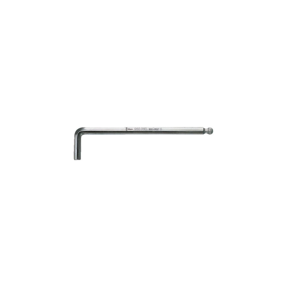 Produktbild för Wera 950 PKL, Insexnyckel med L-handtag, Metrisk, 1 styck, K...