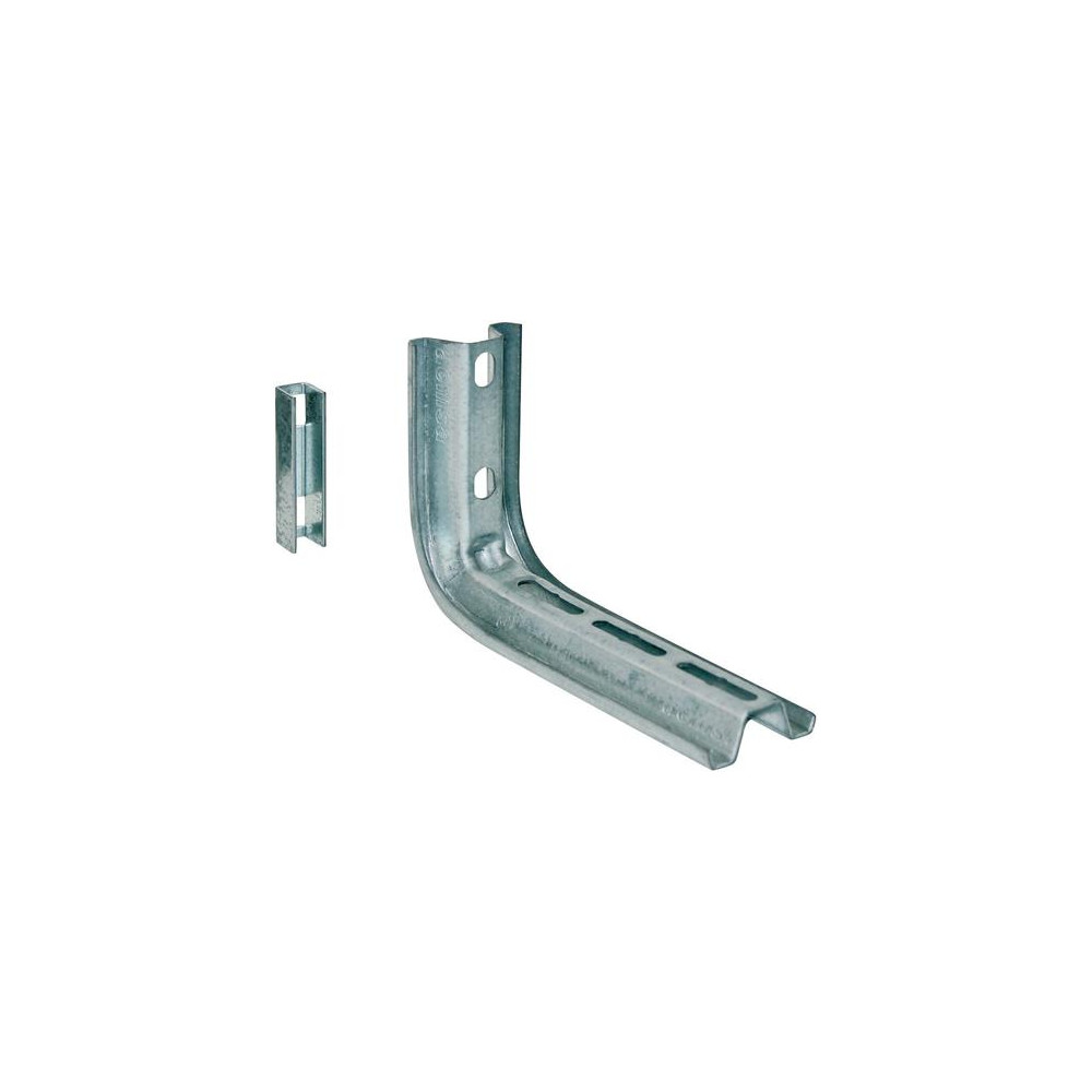Produktbild för WIBE GROUP Fäste för gallerbricka 100 mm höjd 131 mm, bredd...