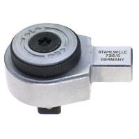 Produktbild för STAHLWILLE 735/5, 9,18 mm, 1 styck, Rostfritt stål, Krom, 3/...