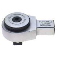 Produktbild för STAHLWILLE 735/20, 14,18 mm, 1 styck, Svart, Rostfritt stål,...