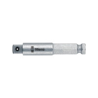 Produktbild för Wera 05050510001, Hexskaft, Rostfritt stål, 1 styck, 75 mm,...
