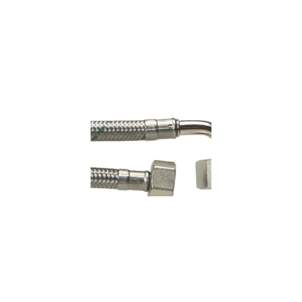 Produktbild för Ansl.Sl 1/2"L x 3/4" V 1500 mm DN8